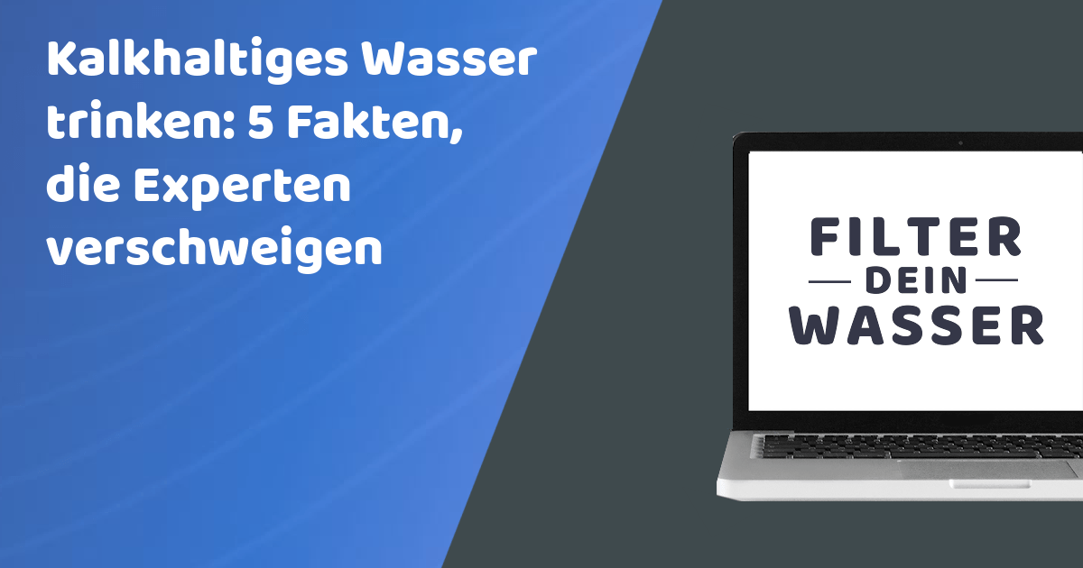 Kalkhaltiges Wasser trinken